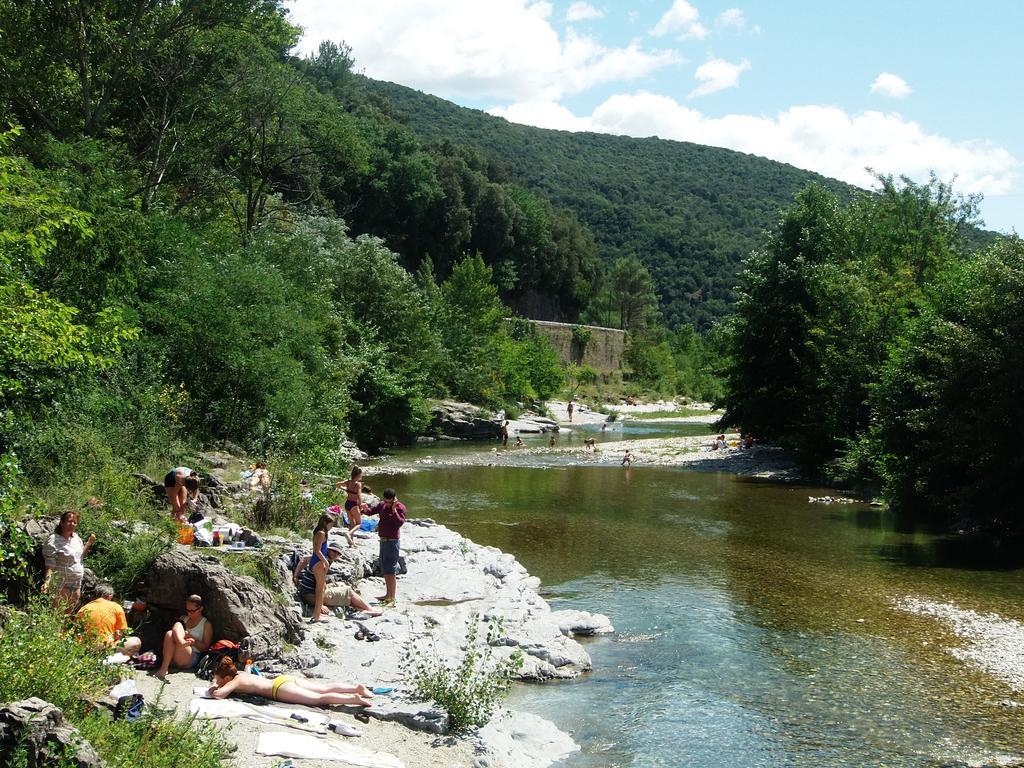 Camping Les Sources Saint-Jean-du-Gard Dış mekan fotoğraf