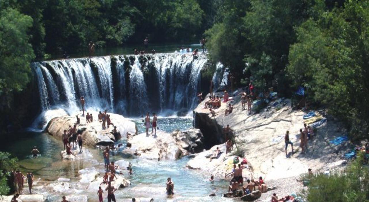 Camping Les Sources Saint-Jean-du-Gard Dış mekan fotoğraf